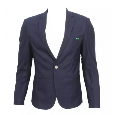 Navy Blue Blazer Coat For Men